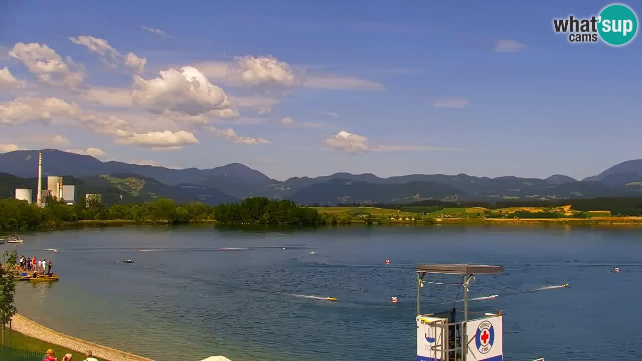 Webcam Lago di Velenje – Spiaggia di Velenje in diretta