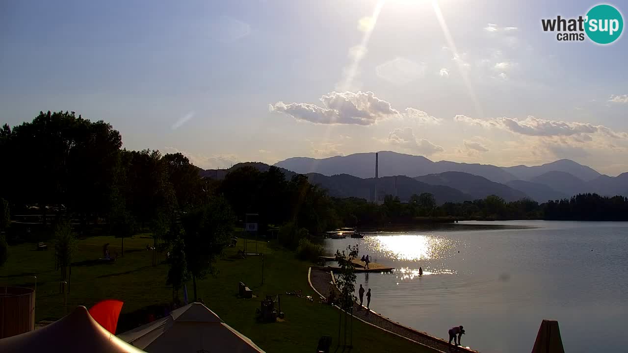 Webcam Lago di Velenje – Spiaggia di Velenje in diretta