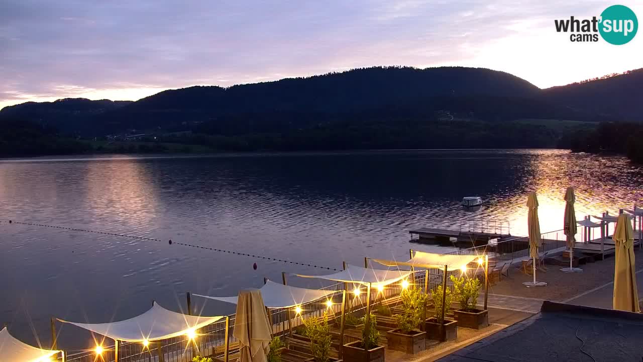 Webcam lac de Velenje – Vue en direct depuis Velenje Beach