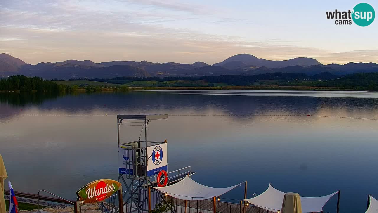 Web kamera Velenjsko jezero – Plaža Velenje uživo