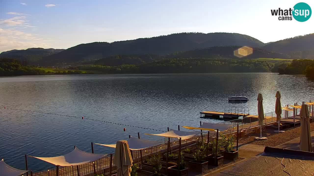 Webcam lac de Velenje – Vue en direct depuis Velenje Beach