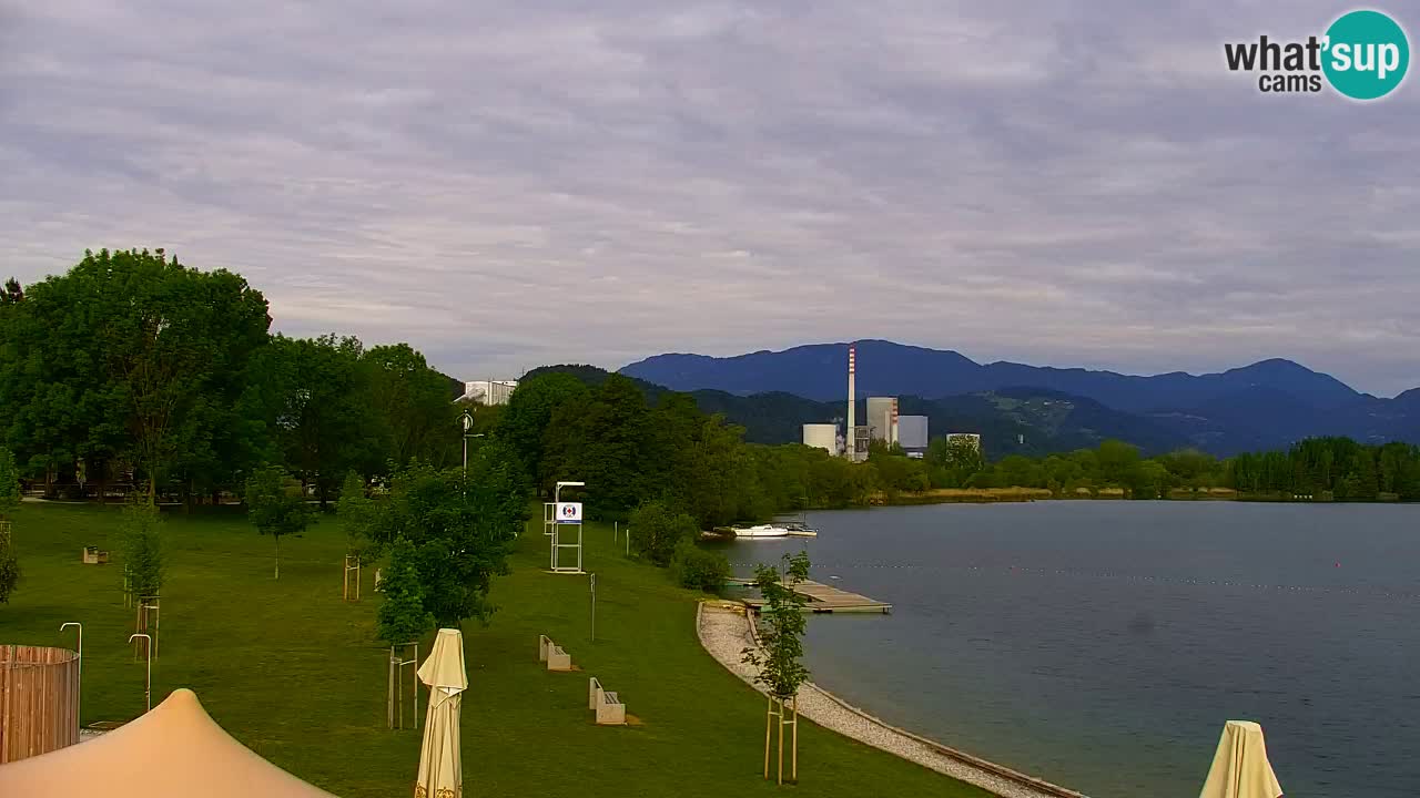 Webcam Lago di Velenje – Spiaggia di Velenje in diretta
