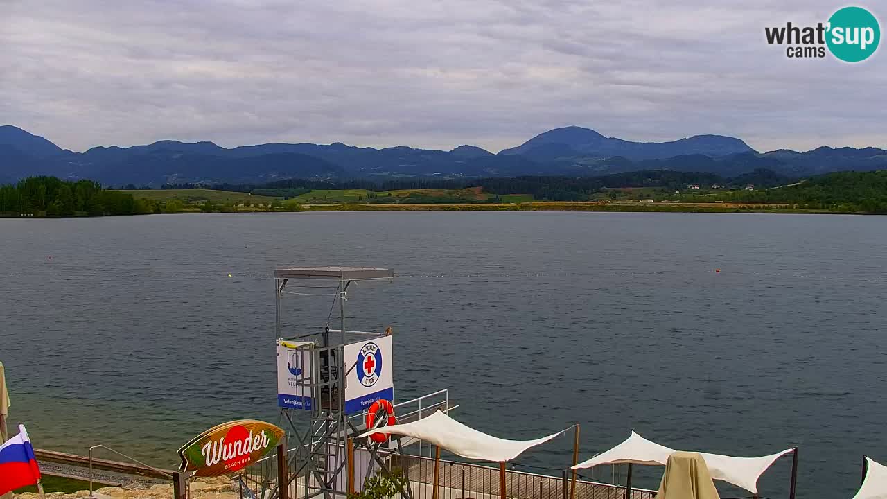 Webcam Lago di Velenje – Spiaggia di Velenje in diretta
