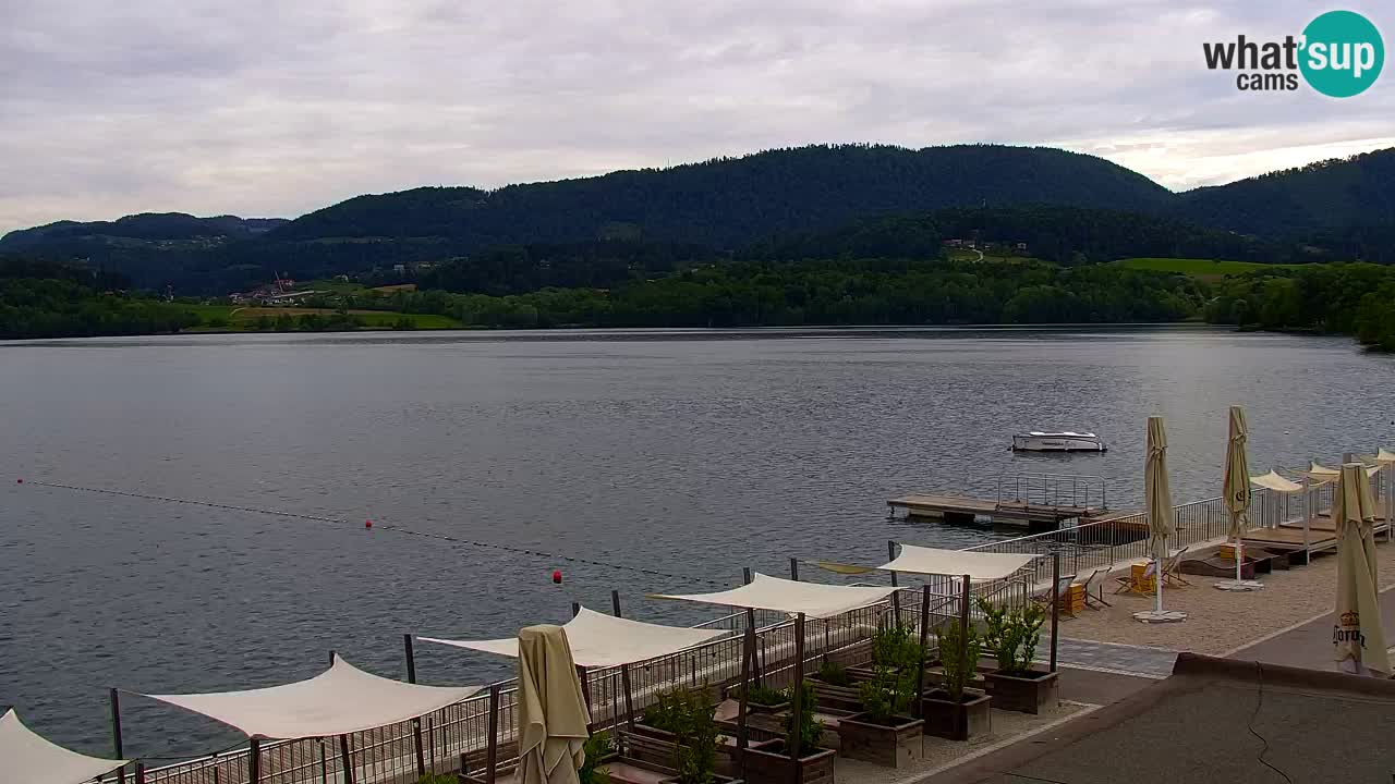 Webcam lago Velenje – Vista en directo desde Velenje Beach