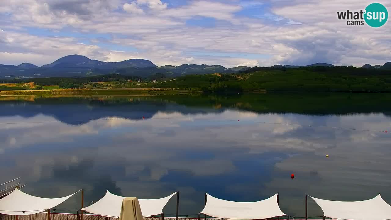 Webcam lac de Velenje – Vue en direct depuis Velenje Beach