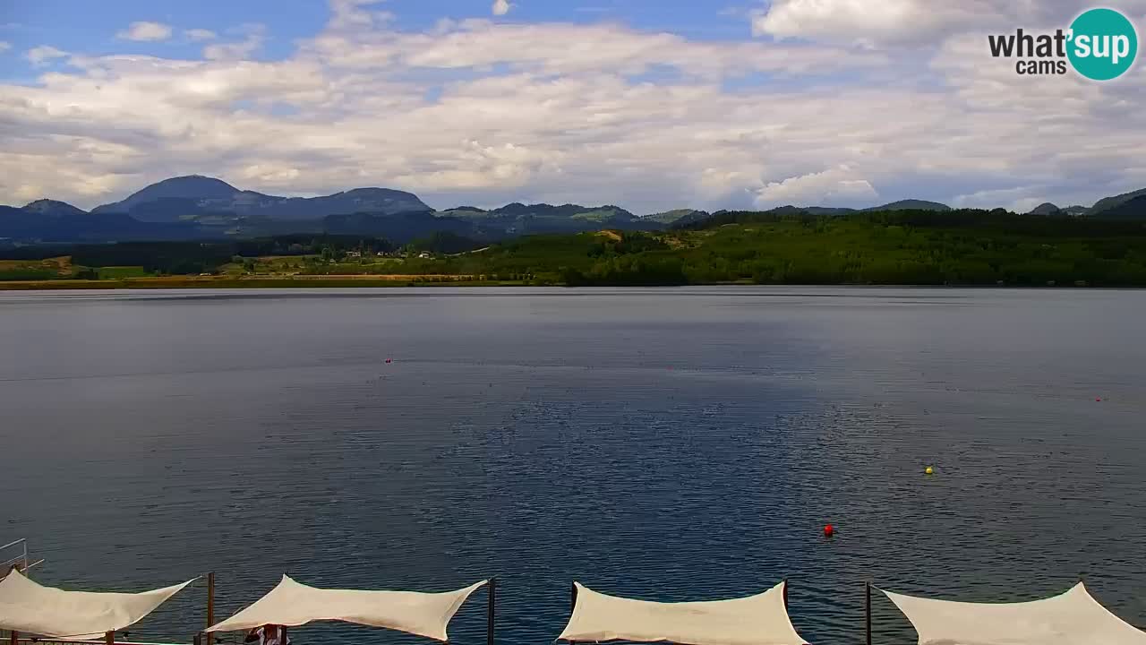 Webcam Lago di Velenje – Spiaggia di Velenje in diretta