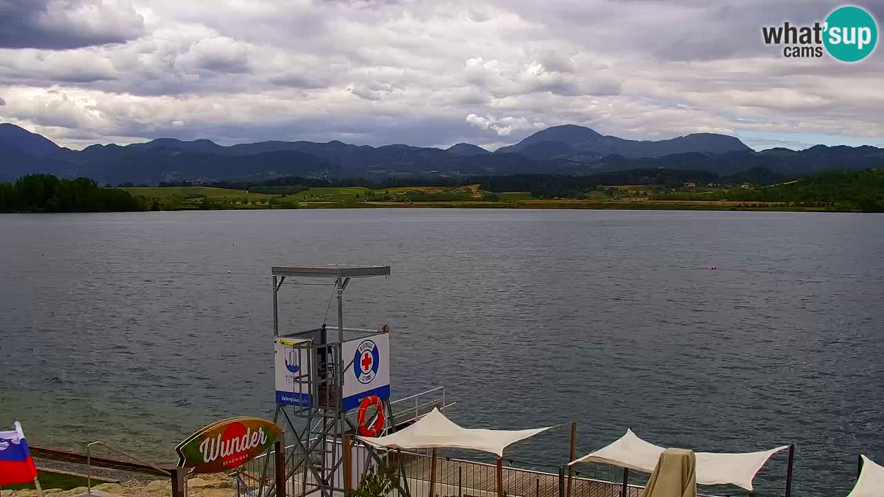 Webcam Lago di Velenje – Spiaggia di Velenje in diretta