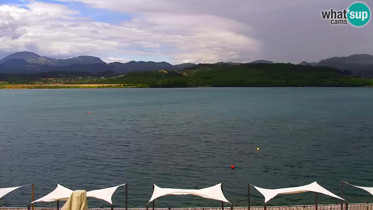 Webcam lac de Velenje – Vue en direct depuis Velenje Beach