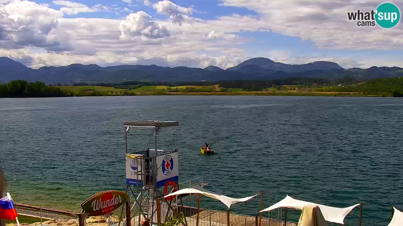 Web kamera Velenjsko jezero – Plaža Velenje uživo