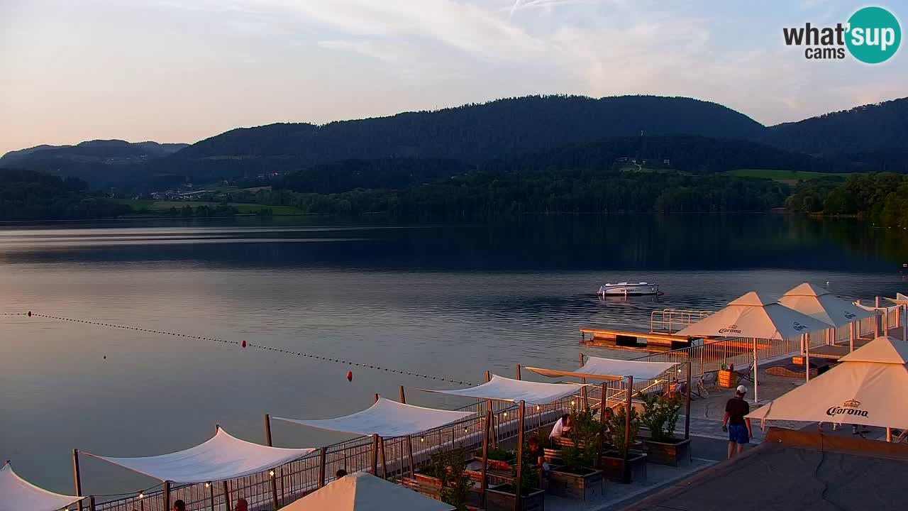 Webcam lago Velenje – Vista en directo desde Velenje Beach