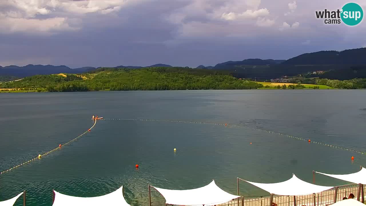 Webcam lac de Velenje – Vue en direct depuis Velenje Beach