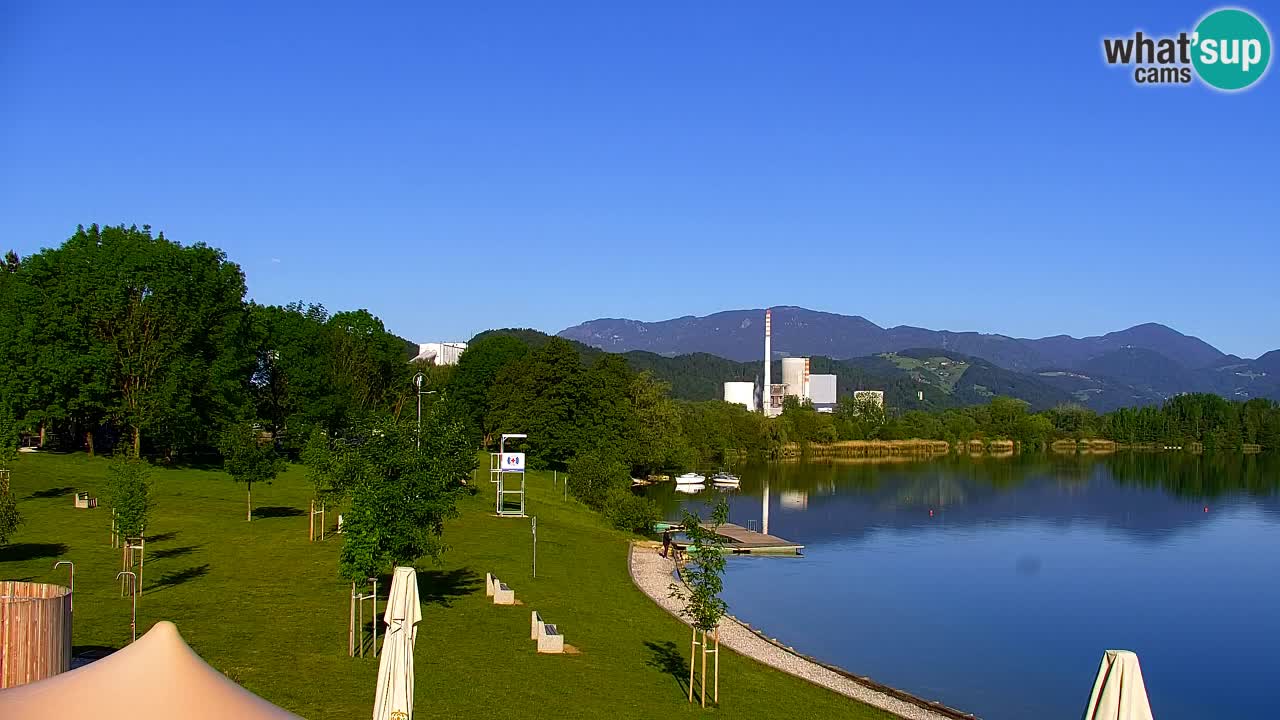 Velenje Lake Webcam – Live from Velenje Beach
