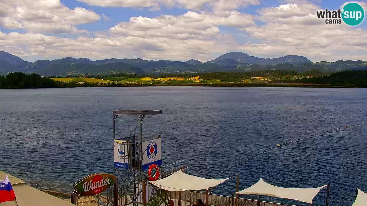 Webcam Lago di Velenje – Spiaggia di Velenje in diretta