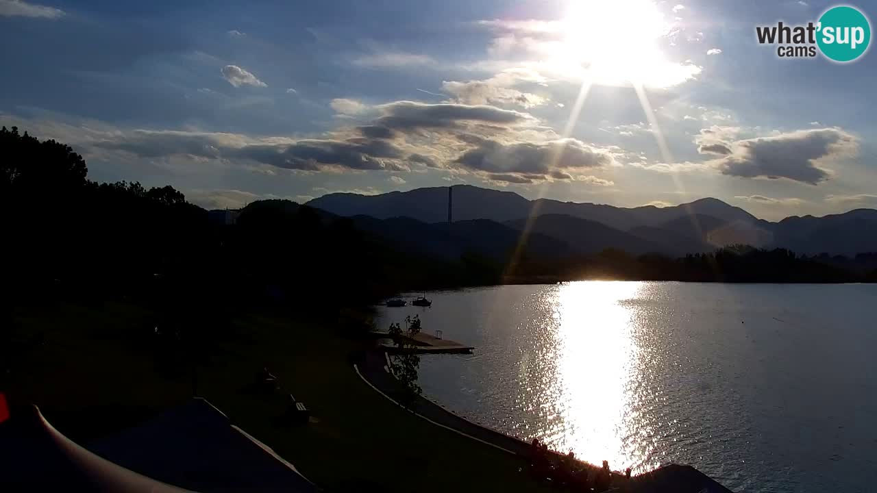 Webcam lac de Velenje – Vue en direct depuis Velenje Beach