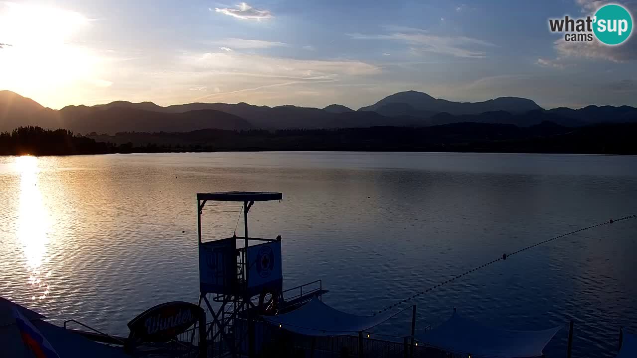 Webcam lago Velenje – Vista en directo desde Velenje Beach