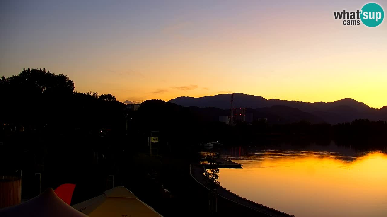 Webcam lago Velenje – Vista en directo desde Velenje Beach