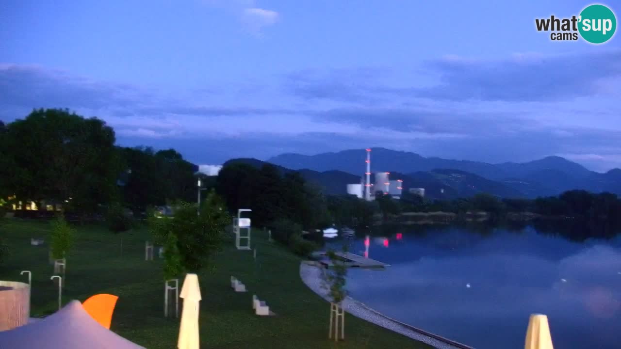 Webcam Lago di Velenje – Spiaggia di Velenje in diretta