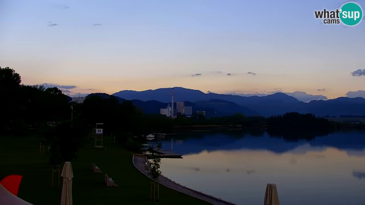 Web kamera Velenjsko jezero – Plaža Velenje uživo