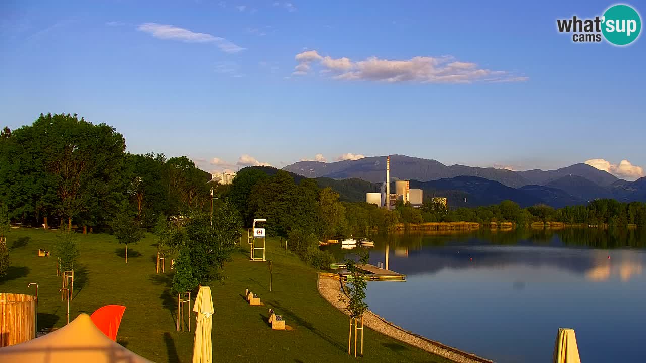 Velenje Lake Webcam – Live from Velenje Beach