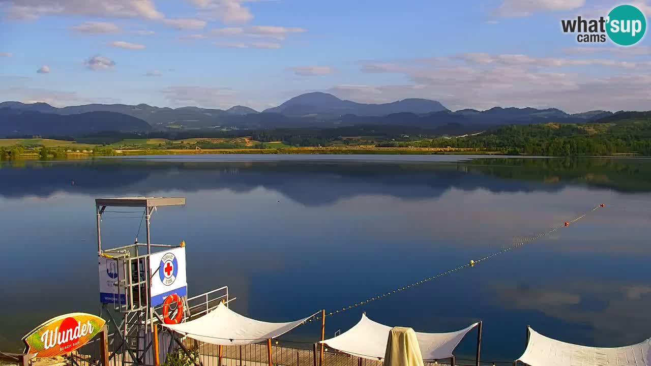 Web kamera Velenjsko jezero – Plaža Velenje uživo