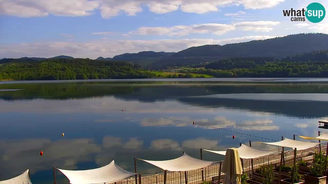 Webcam lago Velenje – Vista en directo desde Velenje Beach