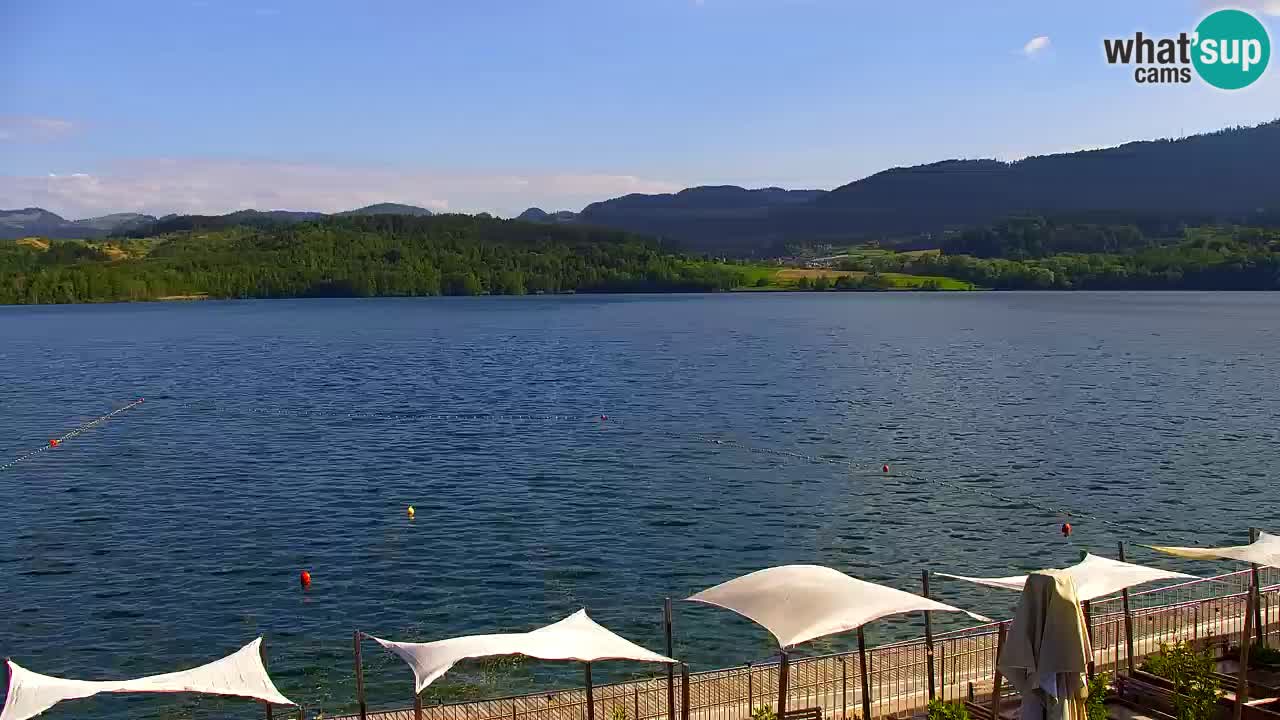 Webcam lac de Velenje – Vue en direct depuis Velenje Beach