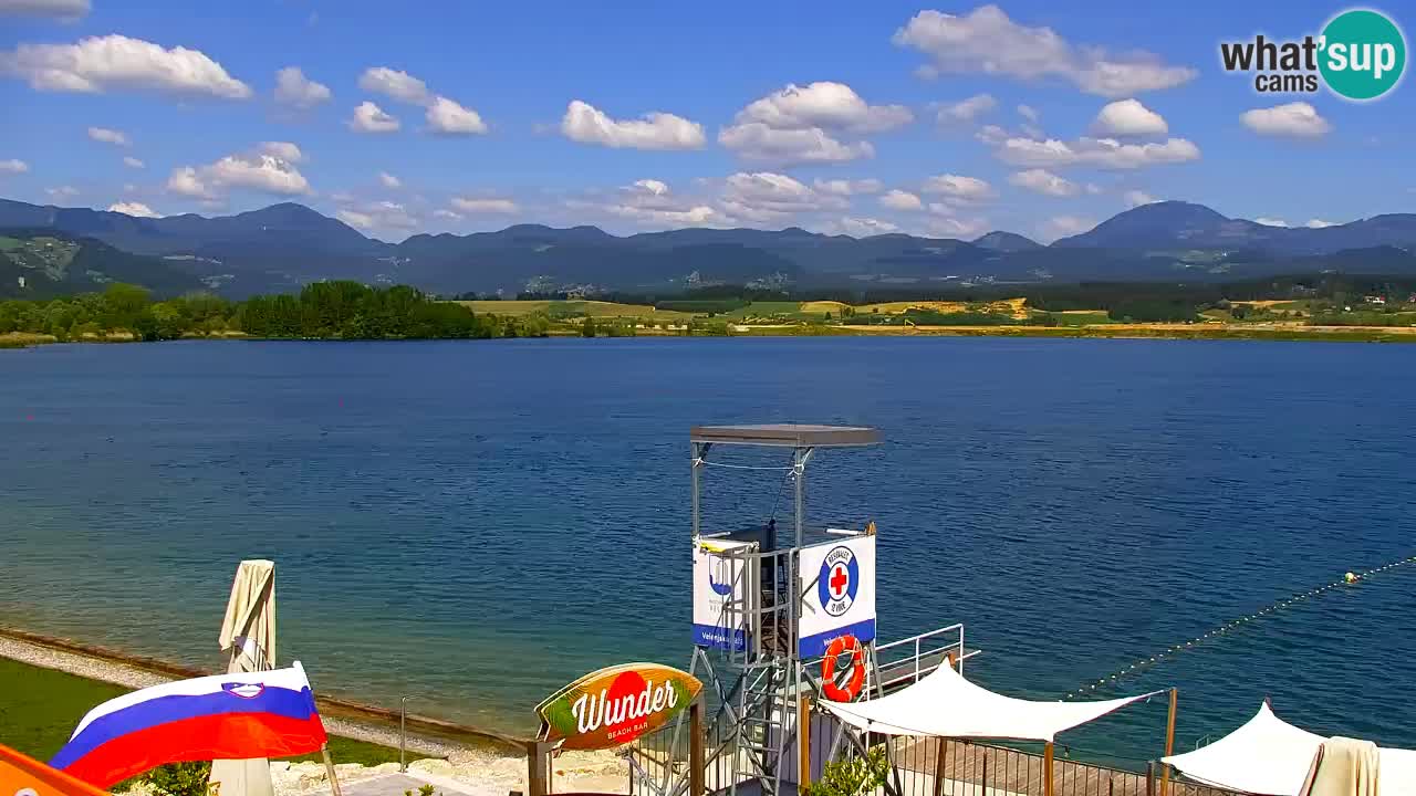 Velenje Lake Webcam – Live from Velenje Beach
