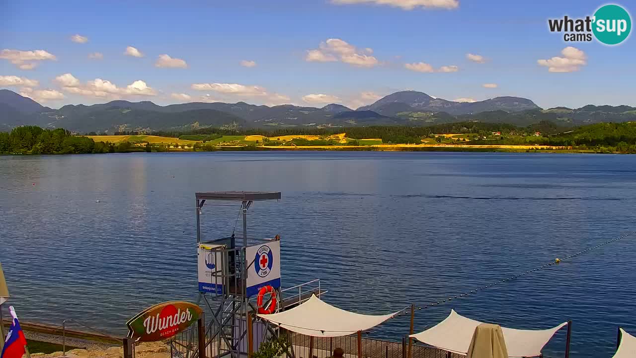 Webcam Lago di Velenje – Spiaggia di Velenje in diretta