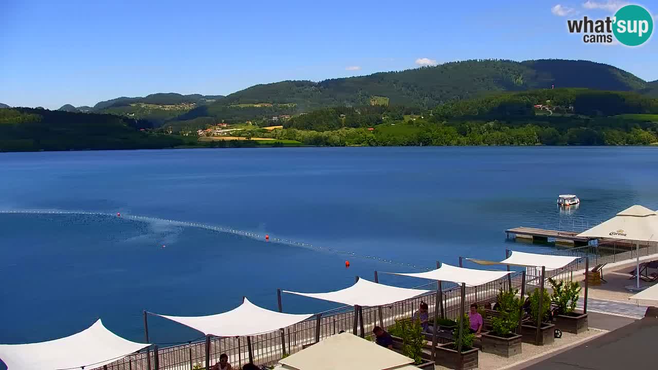 Web kamera Velenjsko jezero – Plaža Velenje uživo