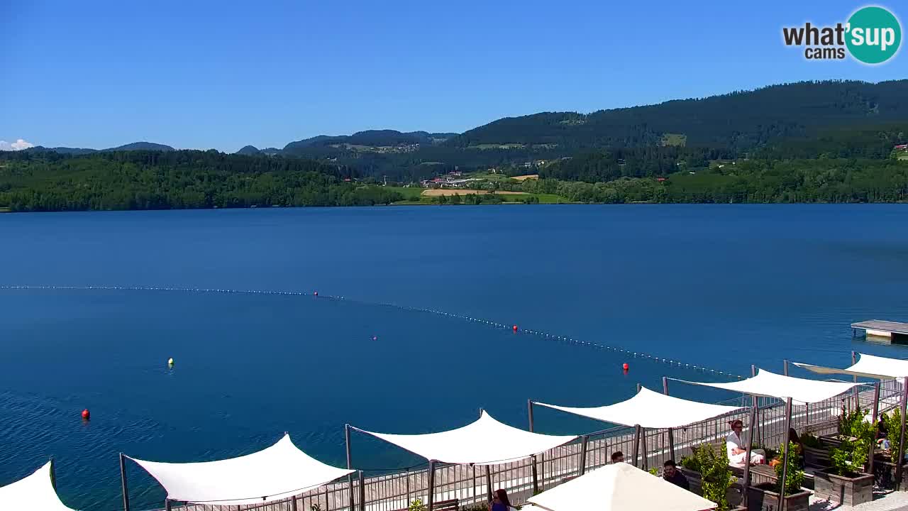 Webcam lago Velenje – Vista en directo desde Velenje Beach