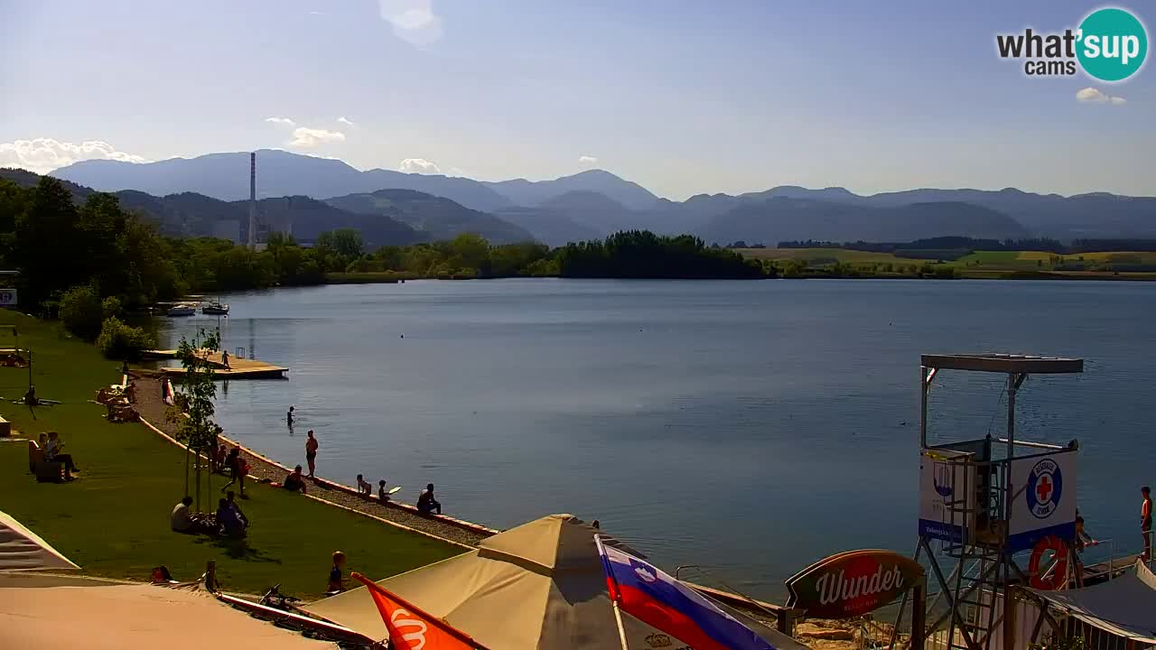 Velenje Lake Webcam – Live from Velenje Beach