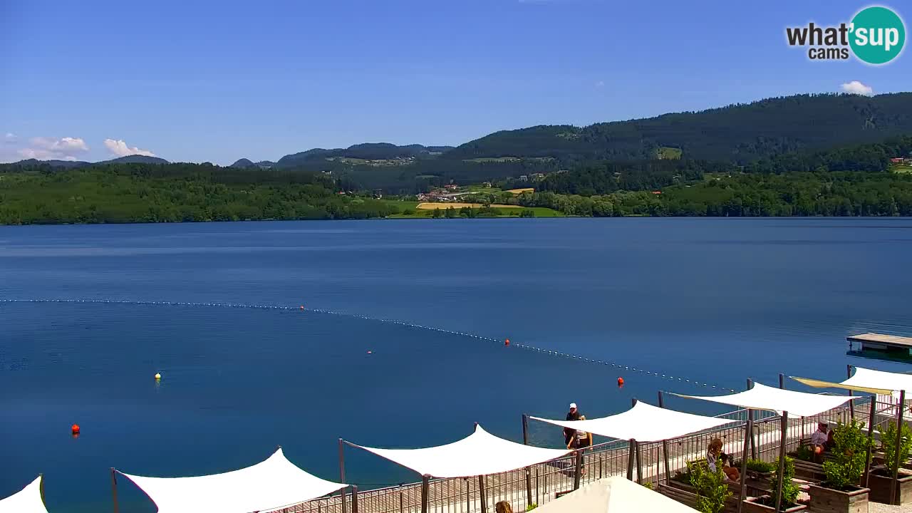 Webcam lac de Velenje – Vue en direct depuis Velenje Beach