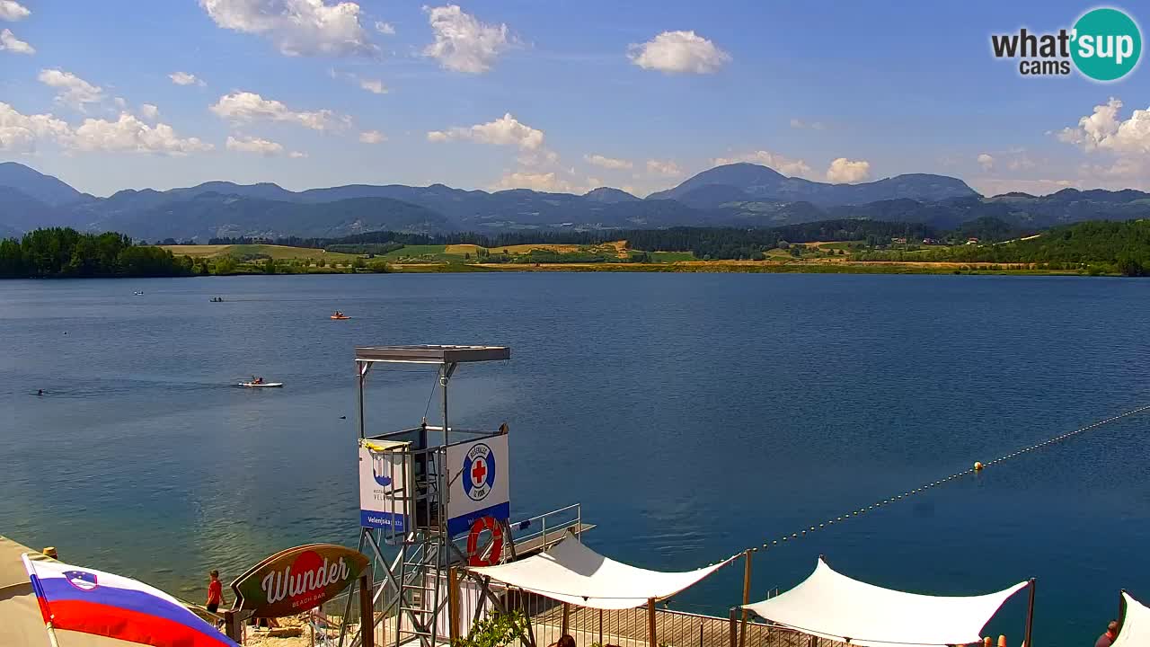 Velenje Lake Webcam – Live from Velenje Beach