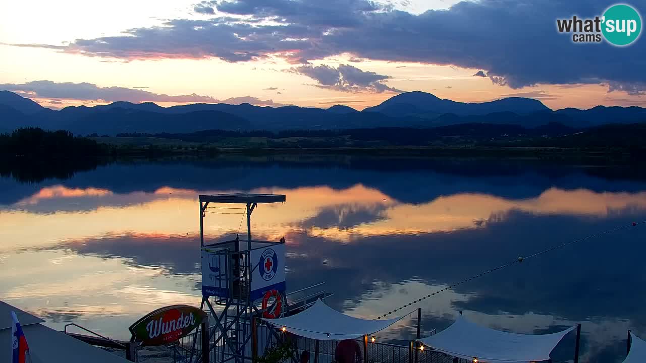 Webcam Lago di Velenje – Spiaggia di Velenje in diretta