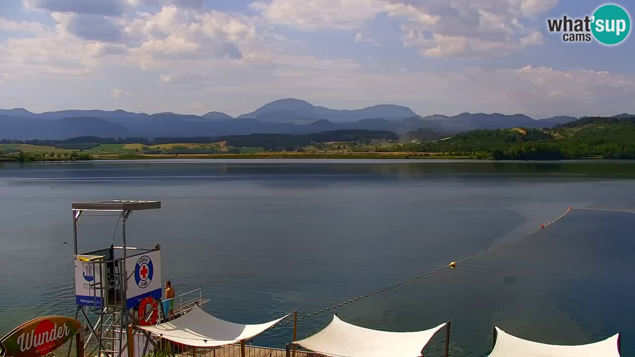 Webcam Lago di Velenje – Spiaggia di Velenje in diretta
