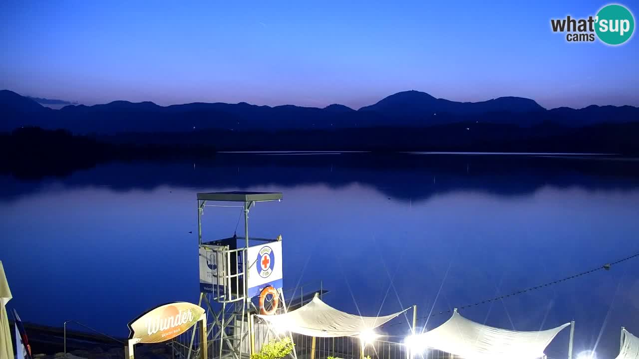 Web kamera Velenjsko jezero – Plaža Velenje uživo