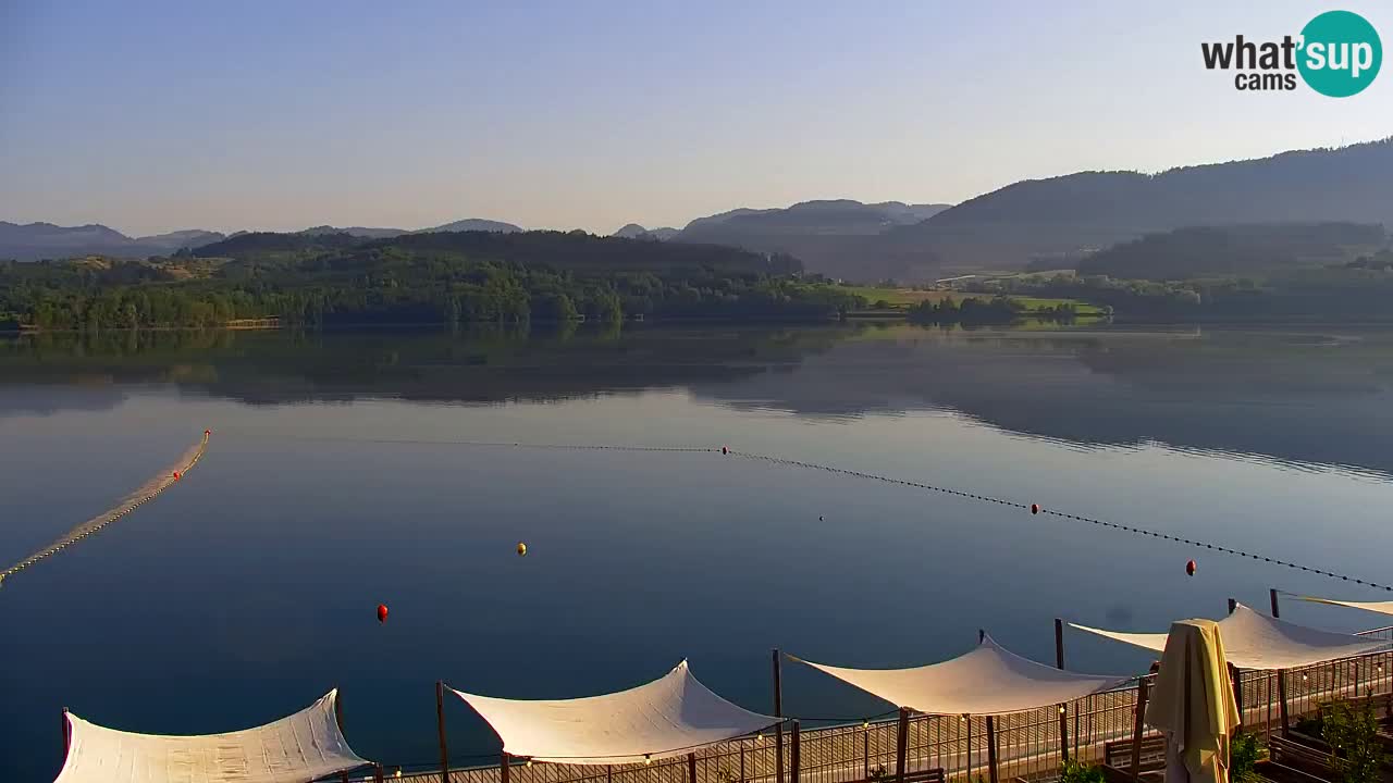 Webcam Lago di Velenje – Spiaggia di Velenje in diretta