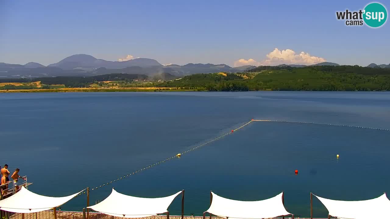 Webcam Lago di Velenje – Spiaggia di Velenje in diretta
