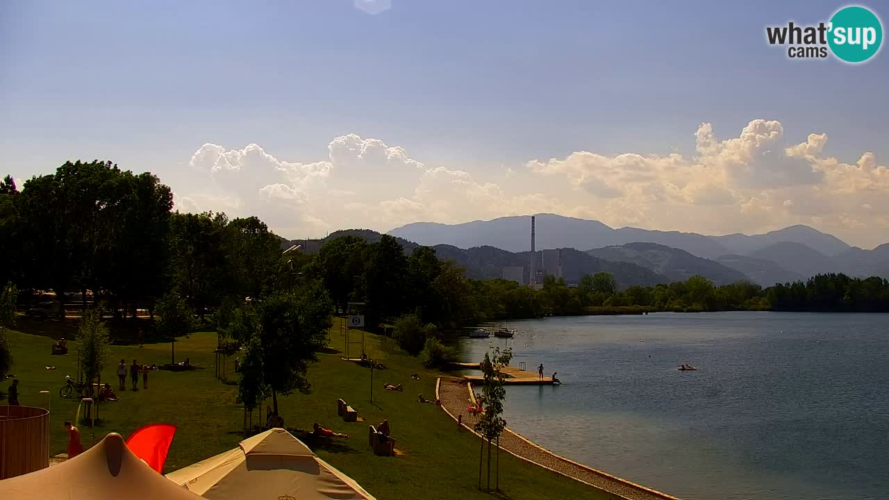 Webcam Lago di Velenje – Spiaggia di Velenje in diretta