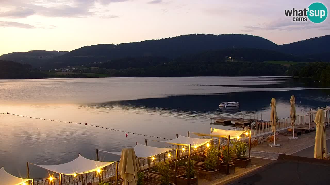 Webcam lago Velenje – Vista en directo desde Velenje Beach