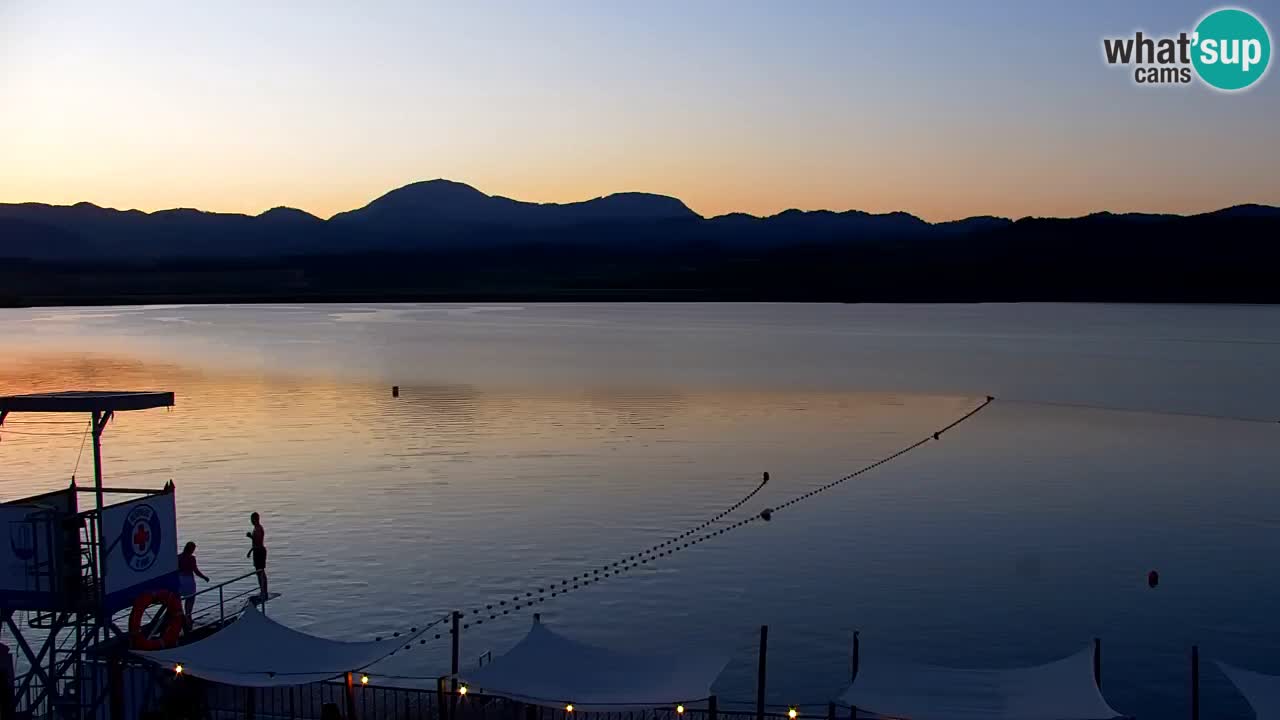 Webcam Lago di Velenje – Spiaggia di Velenje in diretta