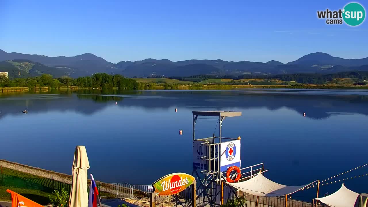 Webcam Lago di Velenje – Spiaggia di Velenje in diretta