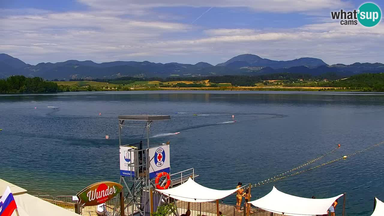Webcam Lago di Velenje – Spiaggia di Velenje in diretta