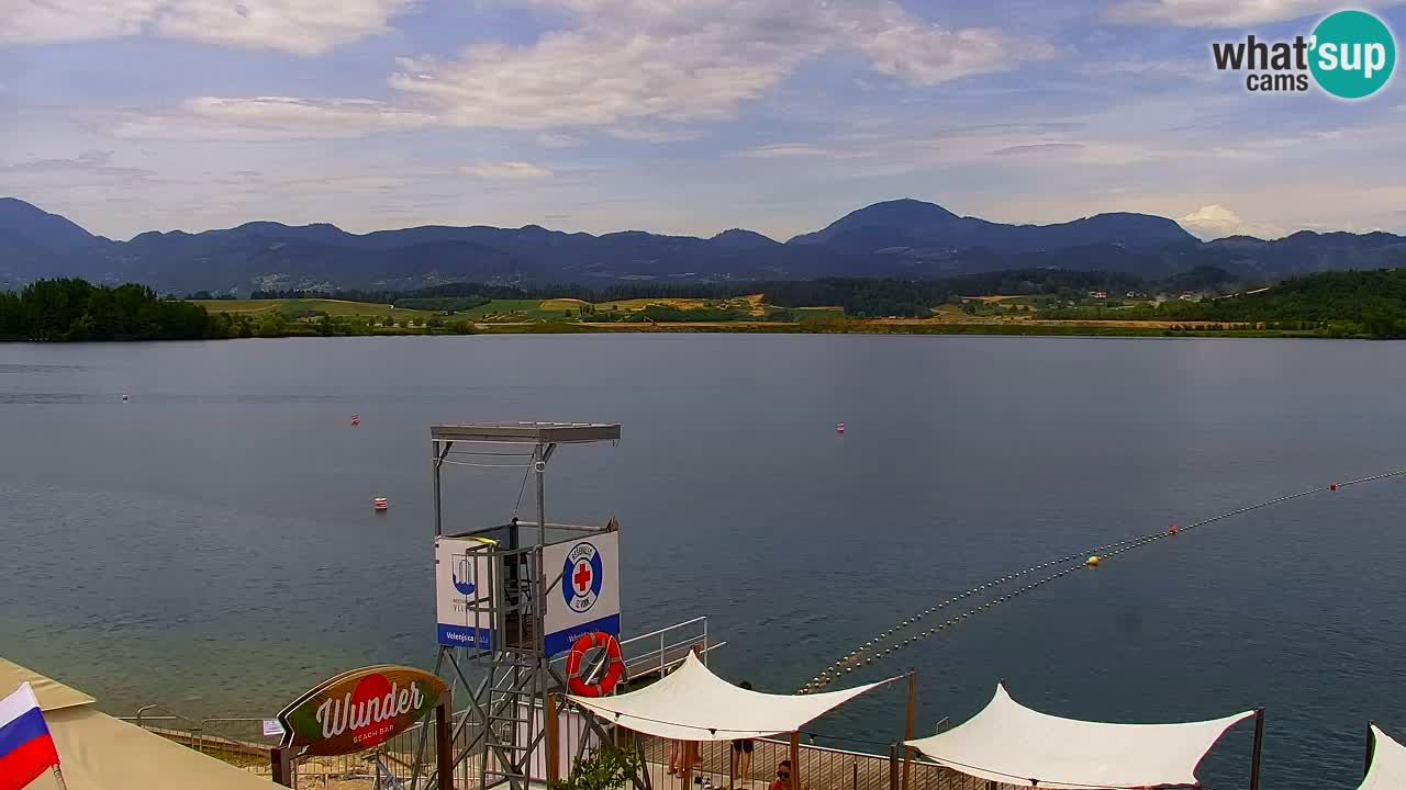 Webcam Lago di Velenje – Spiaggia di Velenje in diretta