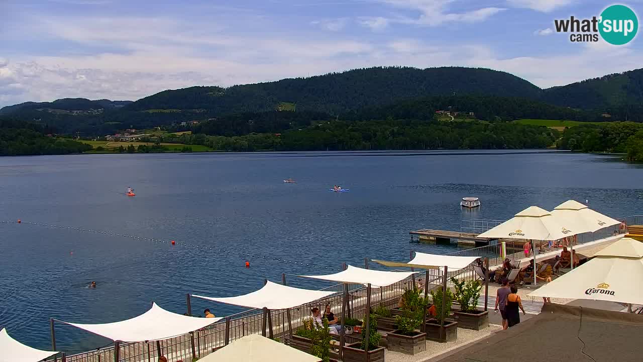 Webcam lac de Velenje – Vue en direct depuis Velenje Beach
