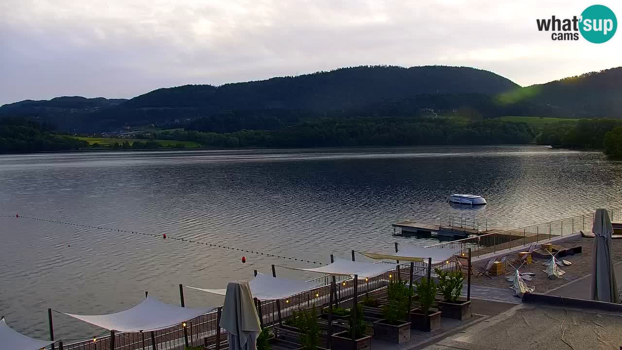 Webcam lac de Velenje – Vue en direct depuis Velenje Beach