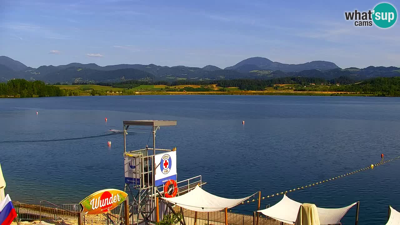 Webcam lac de Velenje – Vue en direct depuis Velenje Beach