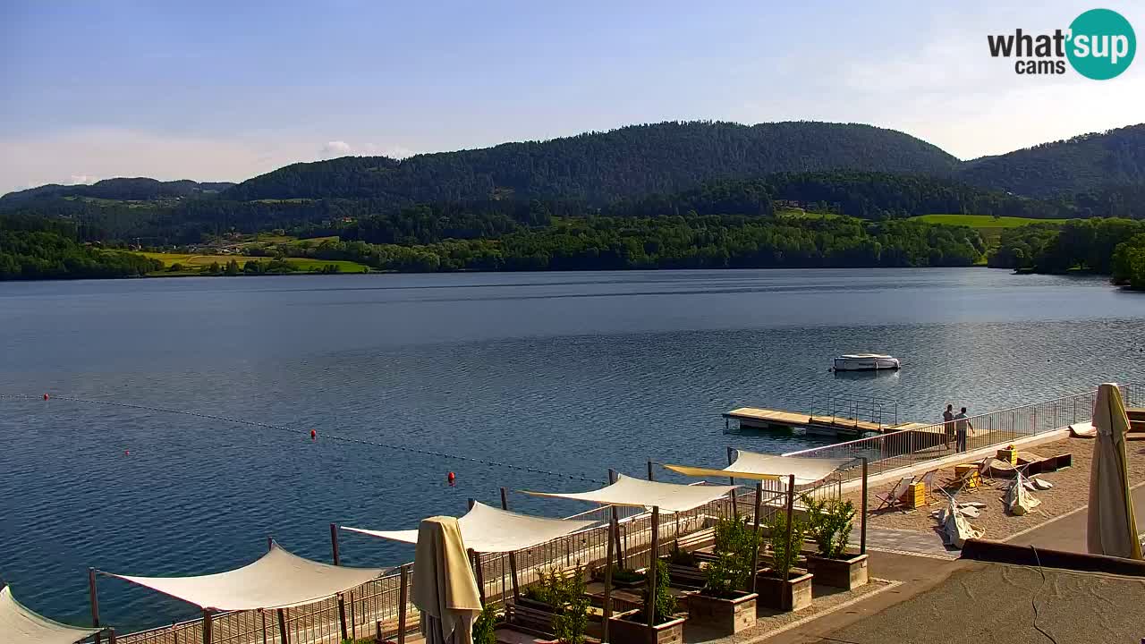 Webcam lac de Velenje – Vue en direct depuis Velenje Beach