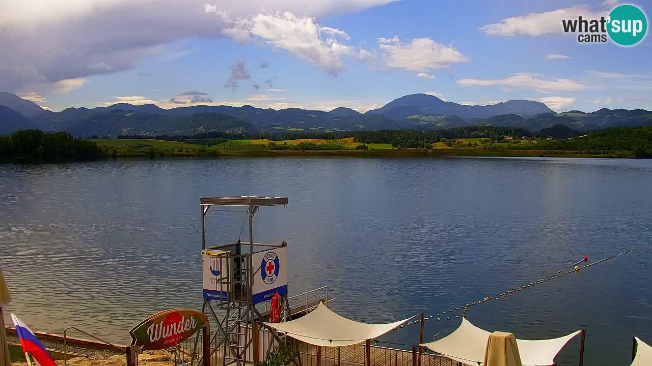 Web kamera Velenjsko jezero – Plaža Velenje uživo