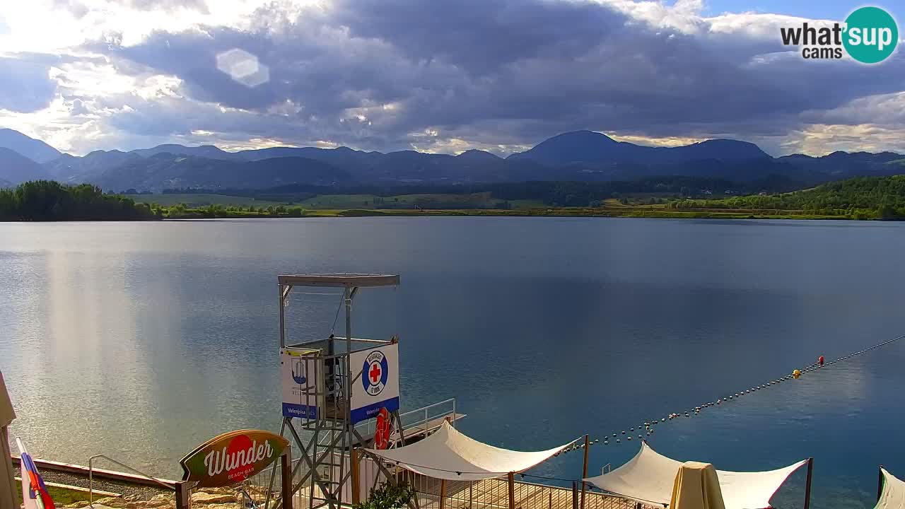 Webcam Lago di Velenje – Spiaggia di Velenje in diretta